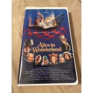 Alice in Wonderland VHS, Hallmark, 1999, Very good